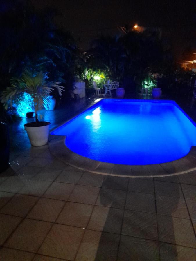 勒拉芒坦Coquet F2 Climatise Avec Piscine Au Lamentin公寓 外观 照片